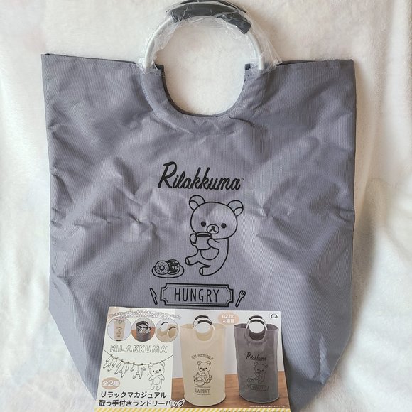 Rilakkuma - Rilakkuma Casual - Laundry Bag with Handles - Grey - Picture 2 of 5